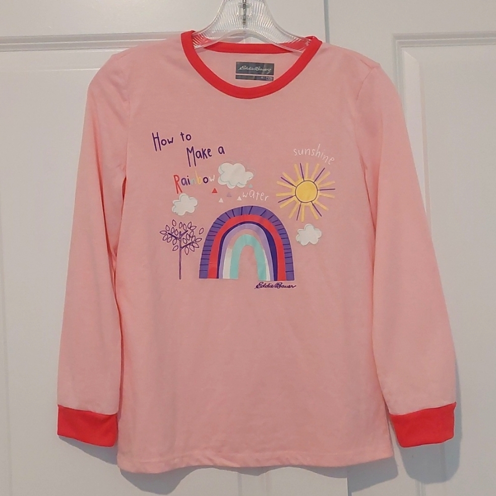 EDDIE BAUER girls long sleeve t-shirt NWOT